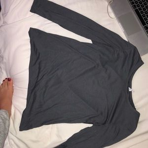 active long sleeve mesh back